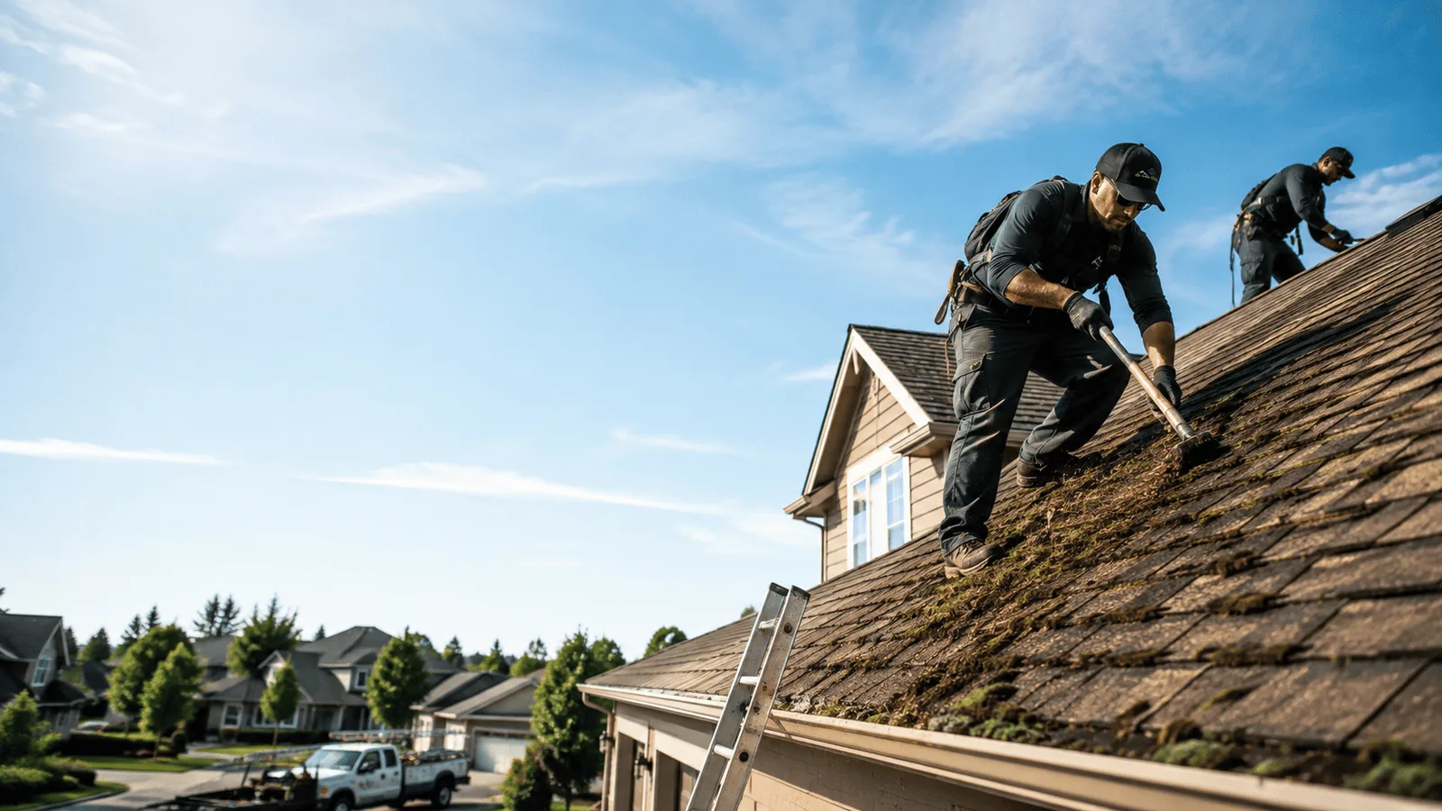 Roof Moss Removal in Metamora, IN near me